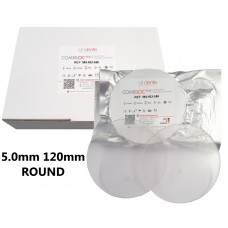 Aldente Combiloc Plus Dual Layer (Hard / Soft) Splint Material - 5.0mm Round 120mm Clear - Pack 10 (581-012-180)